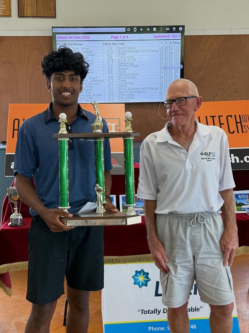 2026 Alitech Waihi 54 Hole Tournament 